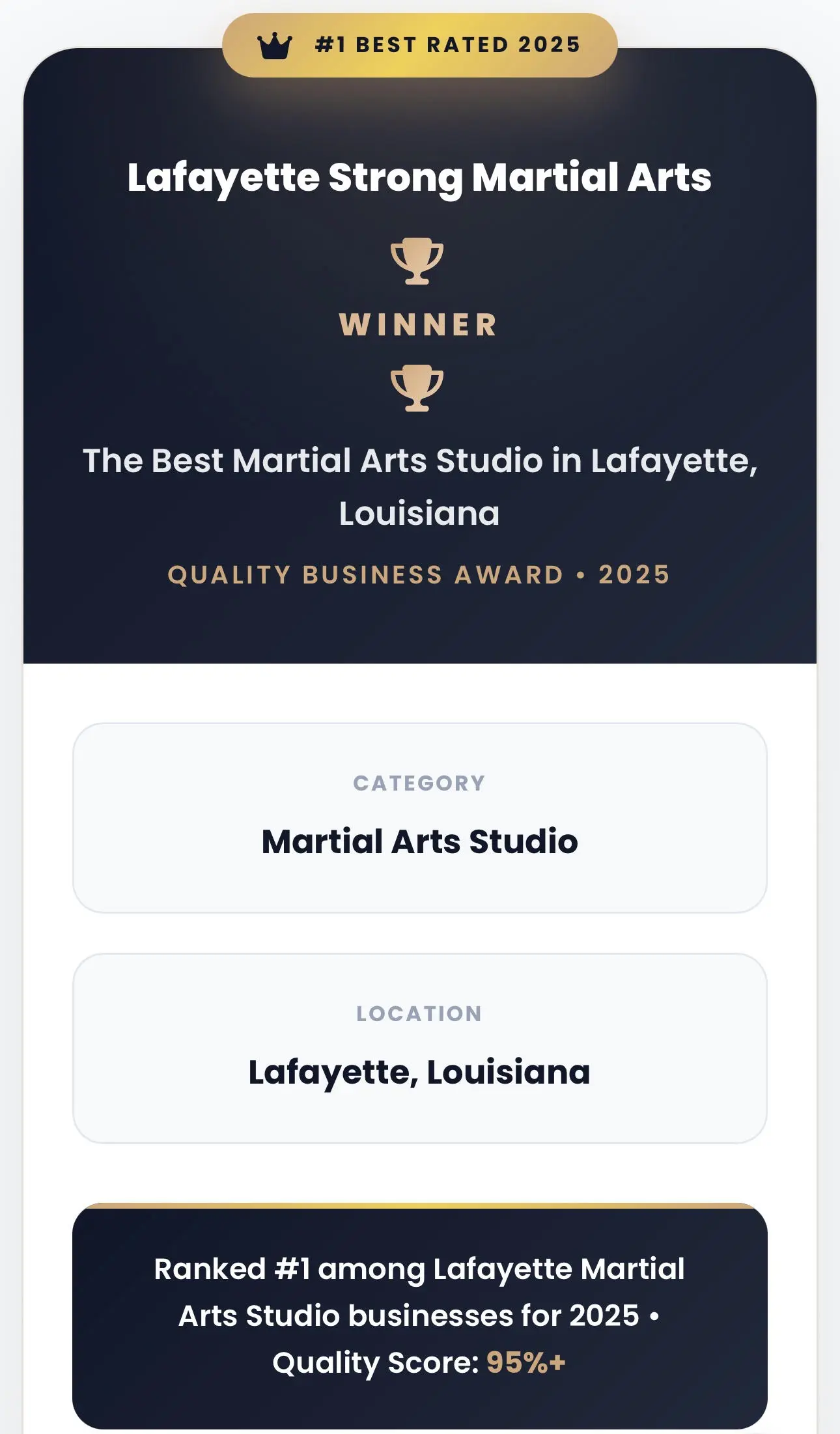 Lafayette Strong MUAY THAI
