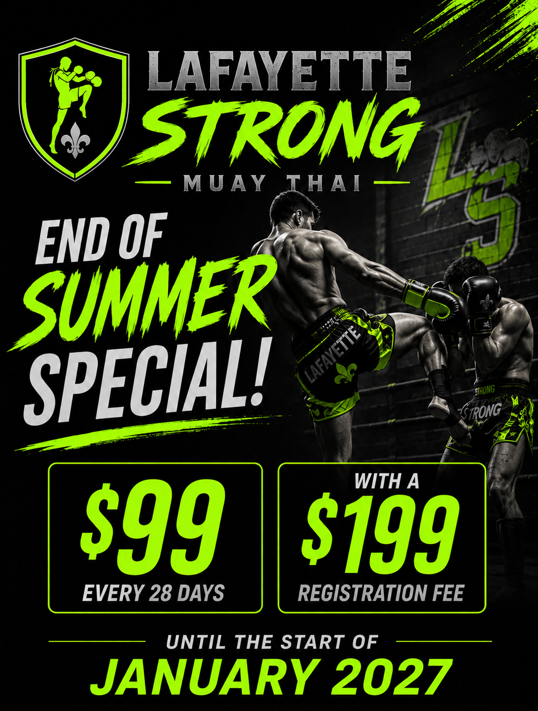 Lafayette Strong MUAY THAI